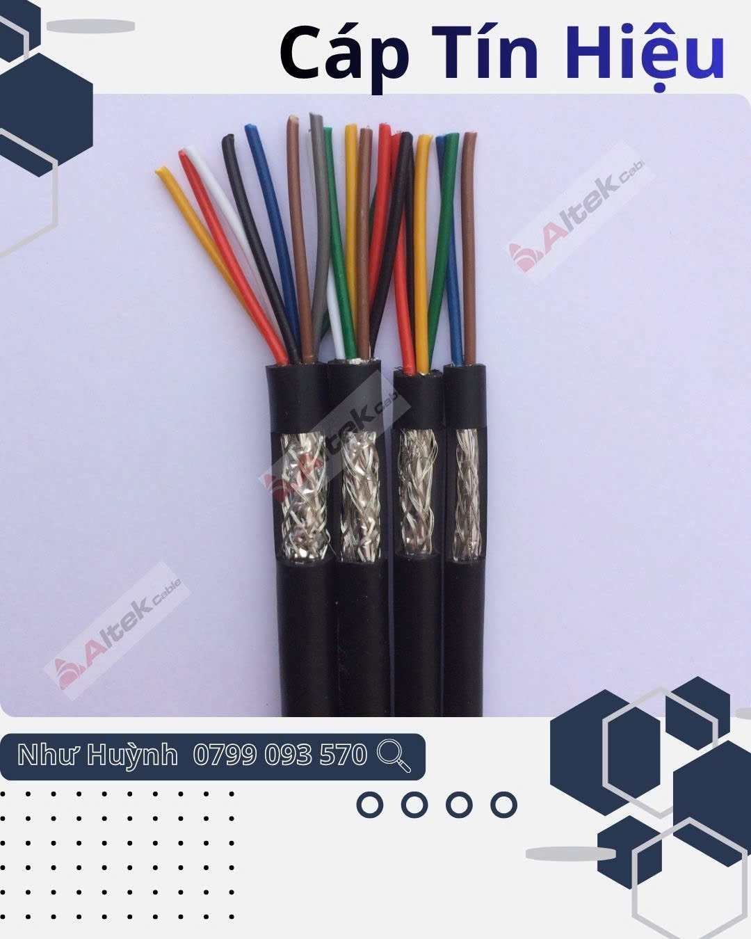 Cáp Tín Hiệu Chống Nhiễu 0.3mm²